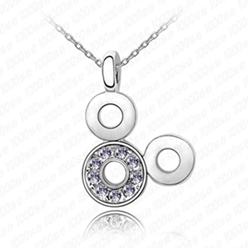 Fsol Jewelry Swarovski Elements Austrian Crystal Necklace Jewelry Zodiac - Mickey Head Four Colors (C1)
