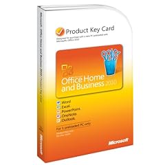Microsoft Office Home and Business 2010 (Product Key Card)
