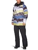 Quiksilver Herren Snow Jacke Hydro 10k Stripe Ins, travis stripe, M, KPMSJ474-030-M