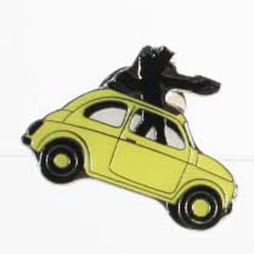 Lupin Lapel Pin – L – Gigan Popping out of a Car