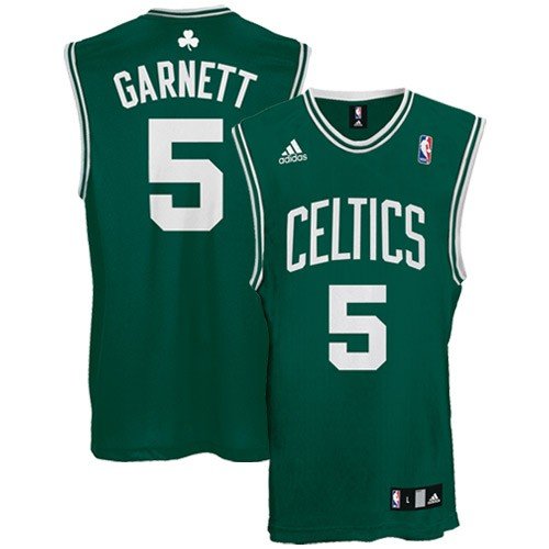 adidas Boston Celtics Kevin Garnett Replica Road Jersey