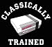 Classically Trained T-shirt, Video Game T-shirt, Old School Nintendo T-shirt