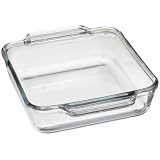 Kitchen Supply 8 Inch Square Glass Baking Dish by Kitchen Supply