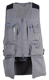 Skillers 4606- 18-007 Super Canvas Skillers Holster Pocket Tool Vests. Color- Gray. Size- XLarge.