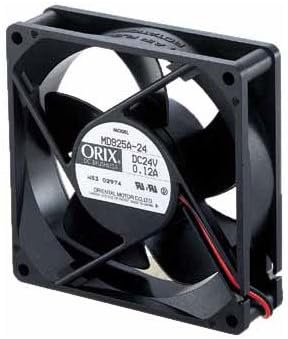 ORIX 24 VDC Axial Cooling Fan - 3.62 in. (W) X 3.62 in. (H) [92 mm (W) X 92 mm (H)]