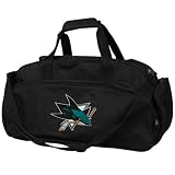 NHL San Jose Sharks Black Domestic Duffel Bag