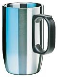 Isosteel-Design mug, stainless Steel, 0.4 l