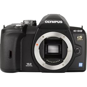Olympus Evolt E510 10MP Digital SLR Camera with CCD Shift Image Stabilization (Body Only) by Olympus