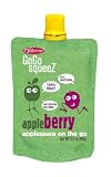 GoGo squeeZ Appleberry, Applesauce On The Go, 3.2-Ounce Pouches (Pack of 48)