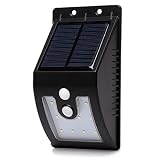 TC JOY 10LED ソーラーセンサーライト 門扉用ライト 人感 夜間自動点灯 太陽発電 省エネ 軒先/壁掛け/庭先/ガーデン/玄関など屋外照明 防犯用