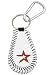 Houston Astros Baseball Keychain