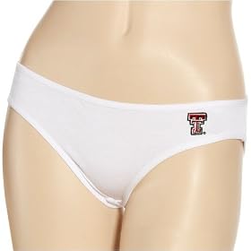 Texas Tech Red Raiders White Bikini Cut Panties