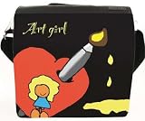 girls messenger bags  Art Girl   Messenger Bag