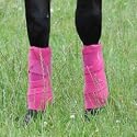 Katie Price Equestrian Fleece Leg Bandages, Pale Blue