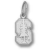 Stanford University S Tree 3/8 Pendant (Silver)