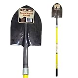 Tahoe Round Point Fiberglass Shovel w/ EZ Grip Handle