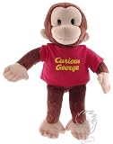 Curious George 12'' Classic George in Red ShirtIMAGE