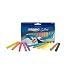 Prang Ambrite Colored Chalk for Paper, Tapered, 3.188 x 0.438 Inches, Box of 12 Sticks, 12 Assorted Colors (53012)