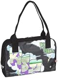 Poodlebags young art graffity - the statement - KISS 340211JB, Sac &agrave; main mixte adulte - Noir - V.9