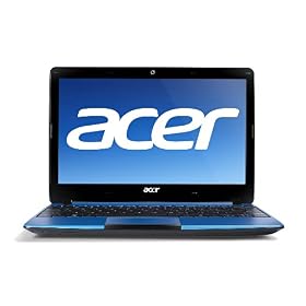 Acer Aspire One AO722-0652 11.6-Inch HD Netbook (Aquamarine)
