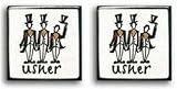 Wedding Special Day Usher Cufflinks