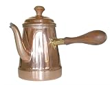 Monilisa copper coffee pot 1l-wood handle  from ICTC