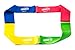 Unifit Sports Loop Resistance Band, Set of 4 (10-Inch) with Carry Bag and 30-Day Workout Exercises eBook