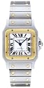 Cartier Men's Santos Galbee XL Automatic Stainless Steel and 18K Gold Watch #W20099C4