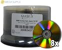 MAM-A (Mitsui) Gold Archive 8x DVD-R with no logo in bulk - 50 Count