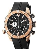 Brera Orologi - Sottomarino Diver - Black/Rosegold