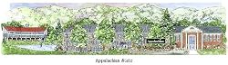 Appalachian State University - Collegiate Scenes - 9" x 18"