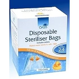 Disposable Sterlizer Bags (7 day supply)
