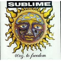 Album cover for 40 Oz. to Freedom by Sublime CD from which you can create your own MP3 Ringtones / Realtones using the ToneBee online ringtone maker.