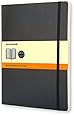 Moleskine Classic Notebook, Extra Large, Ruled, Black, Soft Cover (7.5 x 10) (Classic Notebooks)