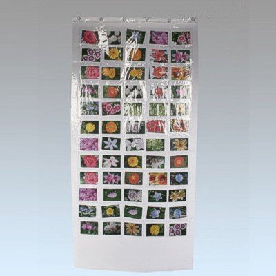 Kartenvorhang RASTER klein 60 Taschen