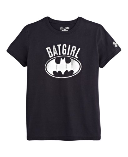 Under Armour Big Girls' Alter Ego Batgirl Foil T-Shirt