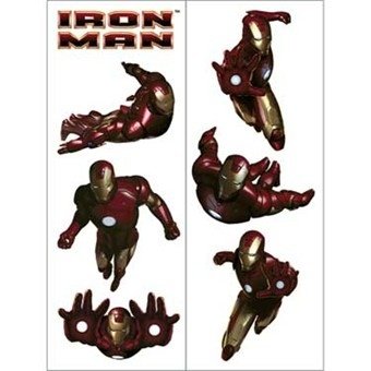 Childrens Toyshop  Toys : Iron Man Tattoos