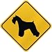 schnauzer28 - ONLY MINIATURE SCHNAUZER CROSSING SIGN DOG