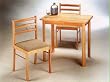 BEAUTIFUL NEW ALL NATURAL SOLID WOOD TABLE SET