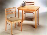 BEAUTIFUL NEW ALL NATURAL SOLID WOOD TABLE SET