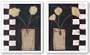 Checked In-Out Set by Jan Weiss 8"x10" Art Print Poster