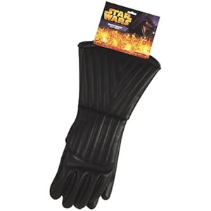 Star Wars Darth Vader Gloves, Black, Adult