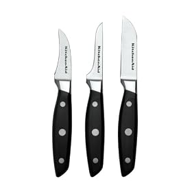 KitchenAid 3 Piece Paring Knife Set KitchenAid 3-Piece Paring Knife Set
