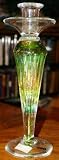 Tag Green Glass Candle Holder