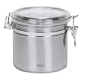 Trudeau 30-Ounce Stainless Steel Airtight Canister, Satin Finish