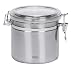 Trudeau 30-Ounce Stainless Steel Airtight Canister, Satin Finish