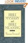 Bible Mystery and Bible Meaning