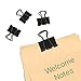 Black Binding Clips, 1/2
