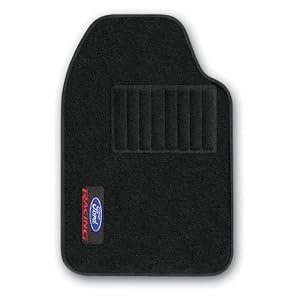 Ford-Racing-Universal-Fit-All-Carpet-Front-Floor-Mat-Set-of-2