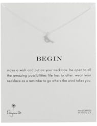 Dogeared "Reminders" Begin Birdy Pendant Necklace, 18"